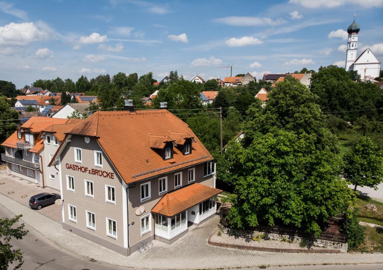Gasthof Zur Bruecke Kaufering Luaran gambar
